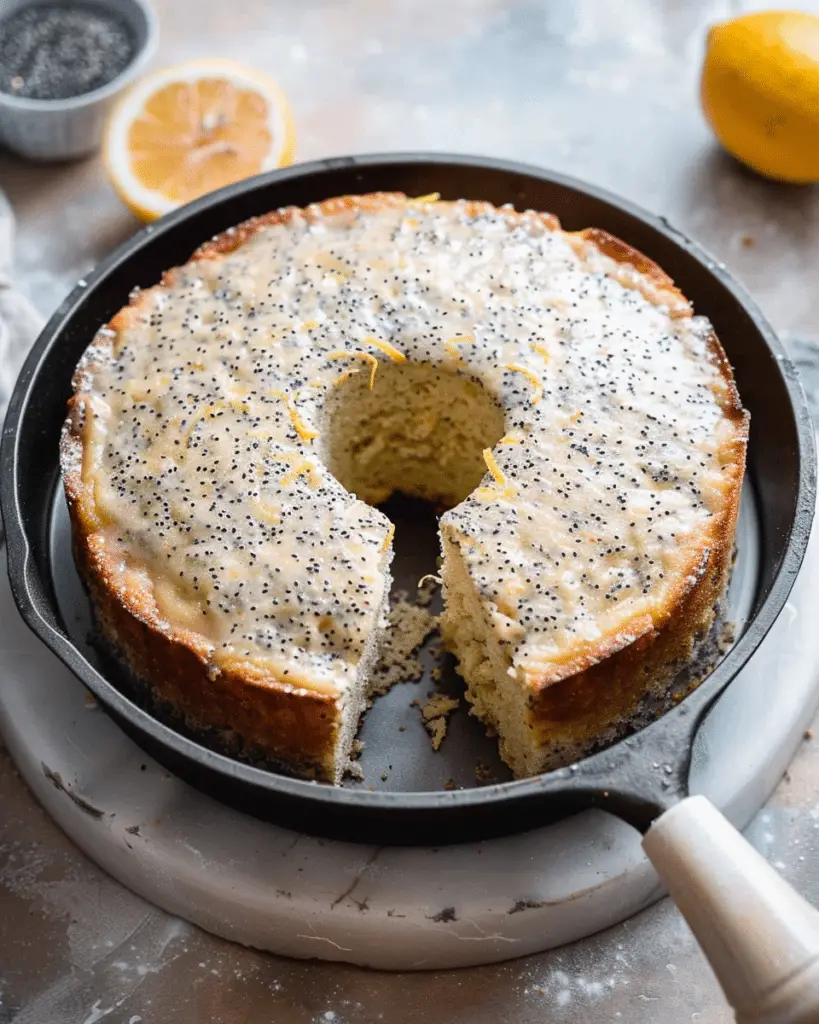 Lemon Poppy Seed Cake