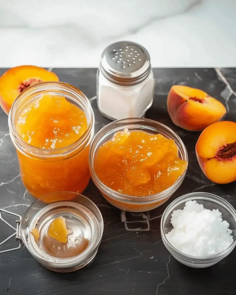 Freezer Peach Jam