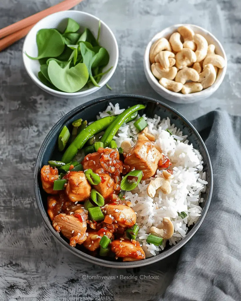 Cashew Chicken recepe