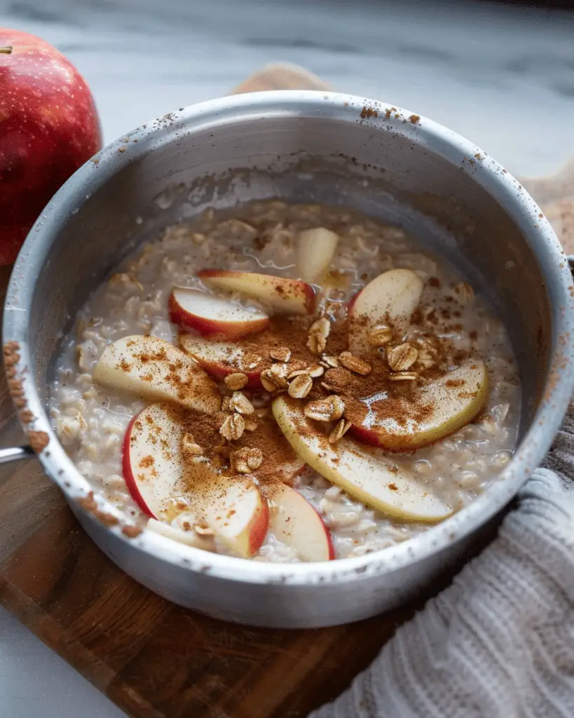 Apple Cinnamon Oatmeal