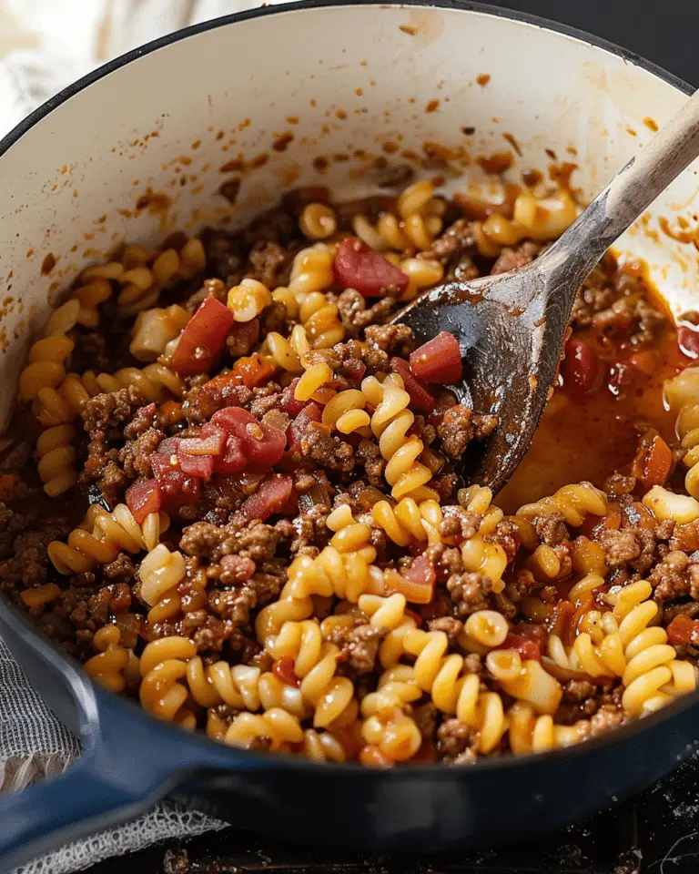 Homemade Hamburger Helper
