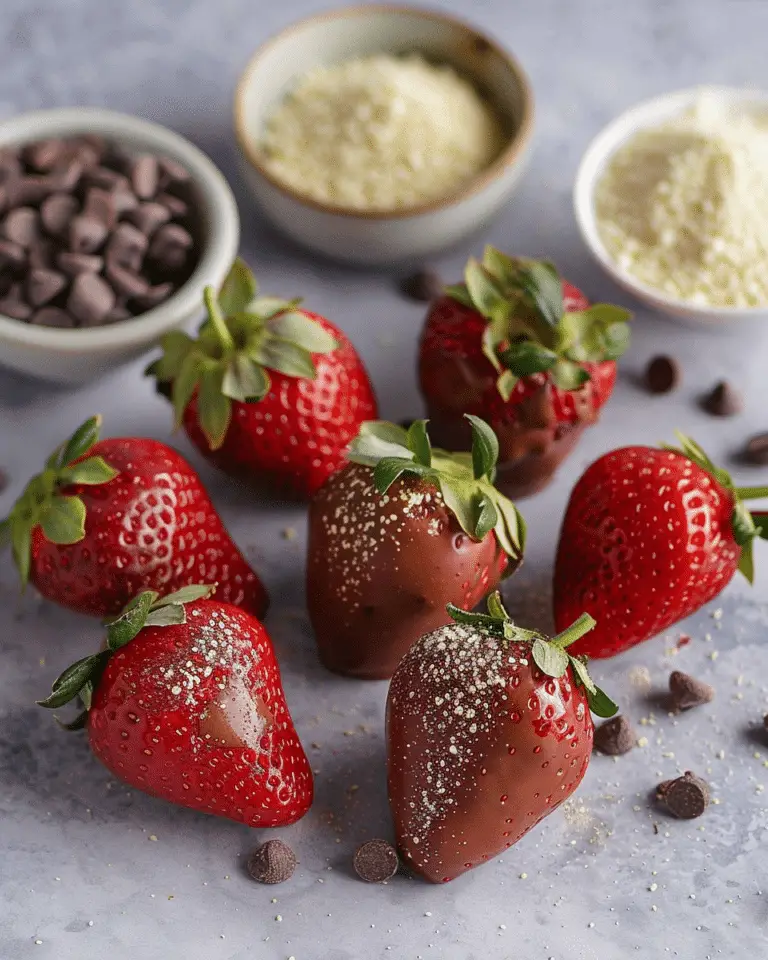 Dubai Chocolate Strawberries