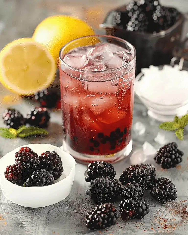 Blackberry Iced Tea