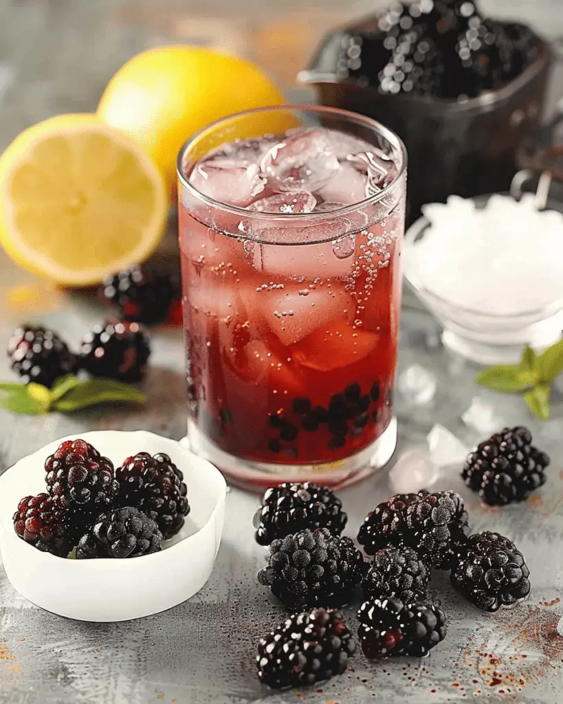 Blackberry Iced Tea