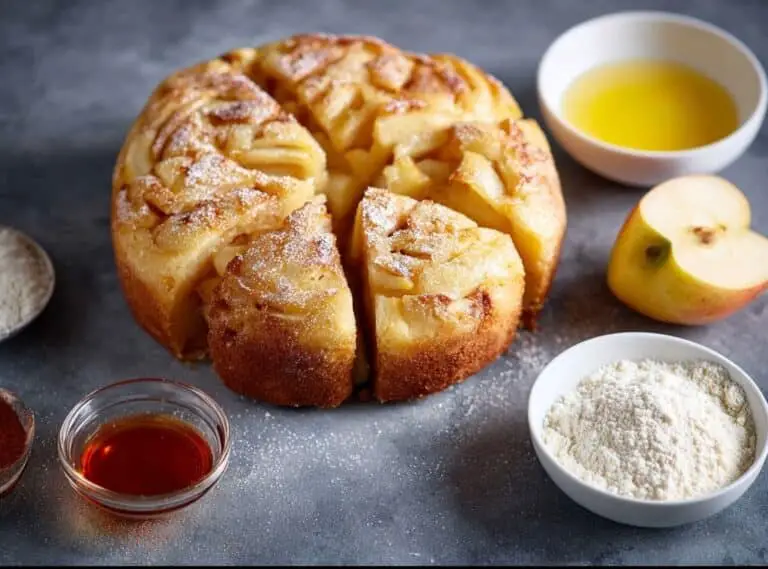 Invisible Apple Cake