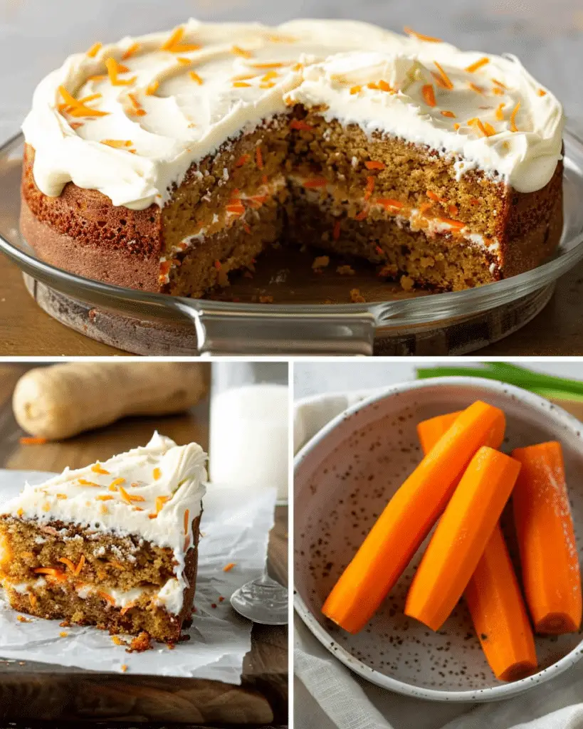 Carrot Cake with Cream Cheese Frosting