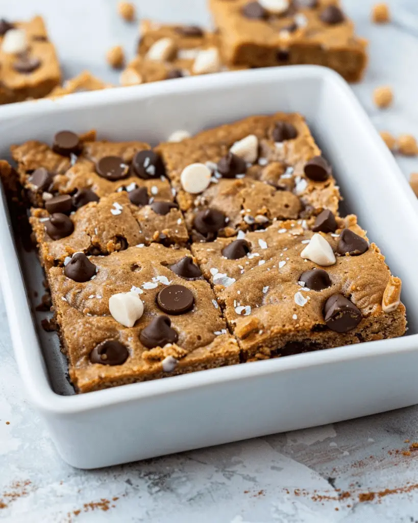 Chickpea Blondies