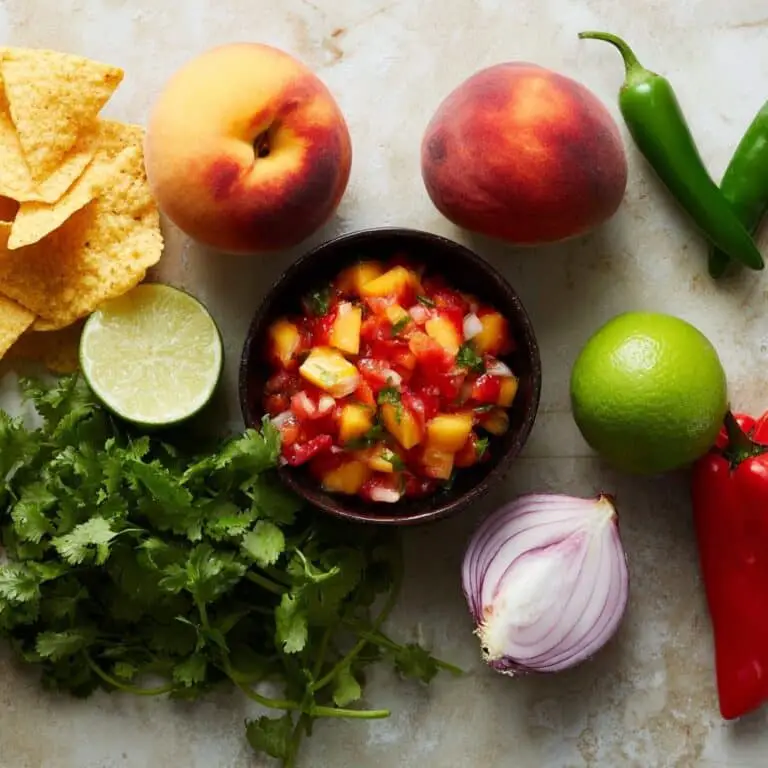 Easy Peach Salsa recepe