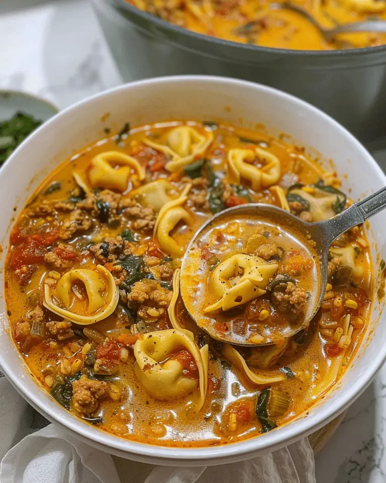Cajun Tortellini Soup