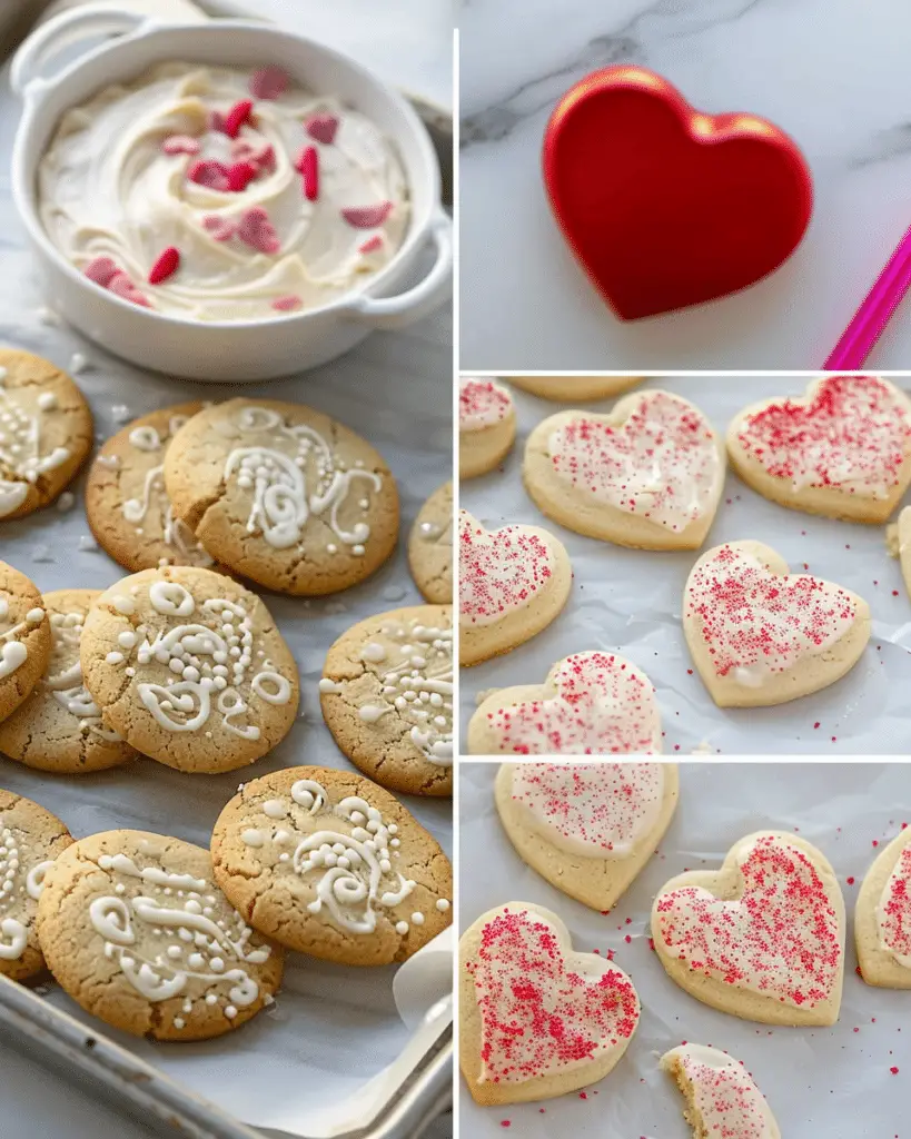 Easy Valentine’s Day Cookies