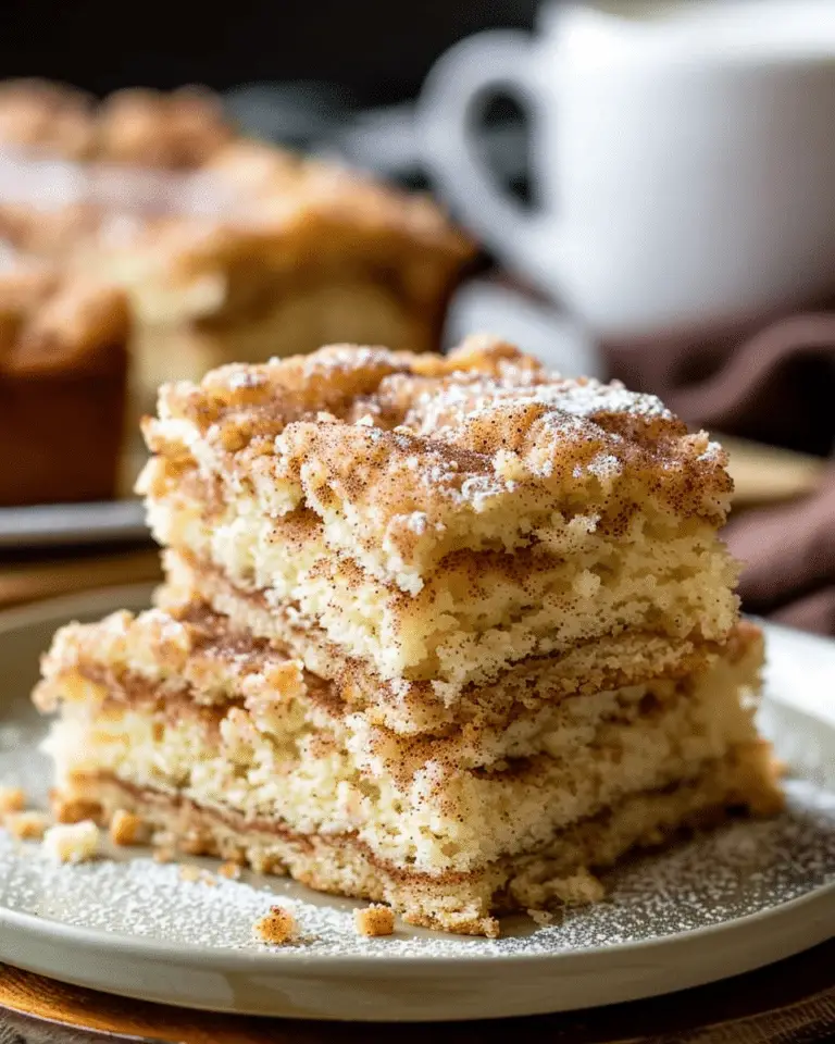 Snickerdoodle Coffee Cake