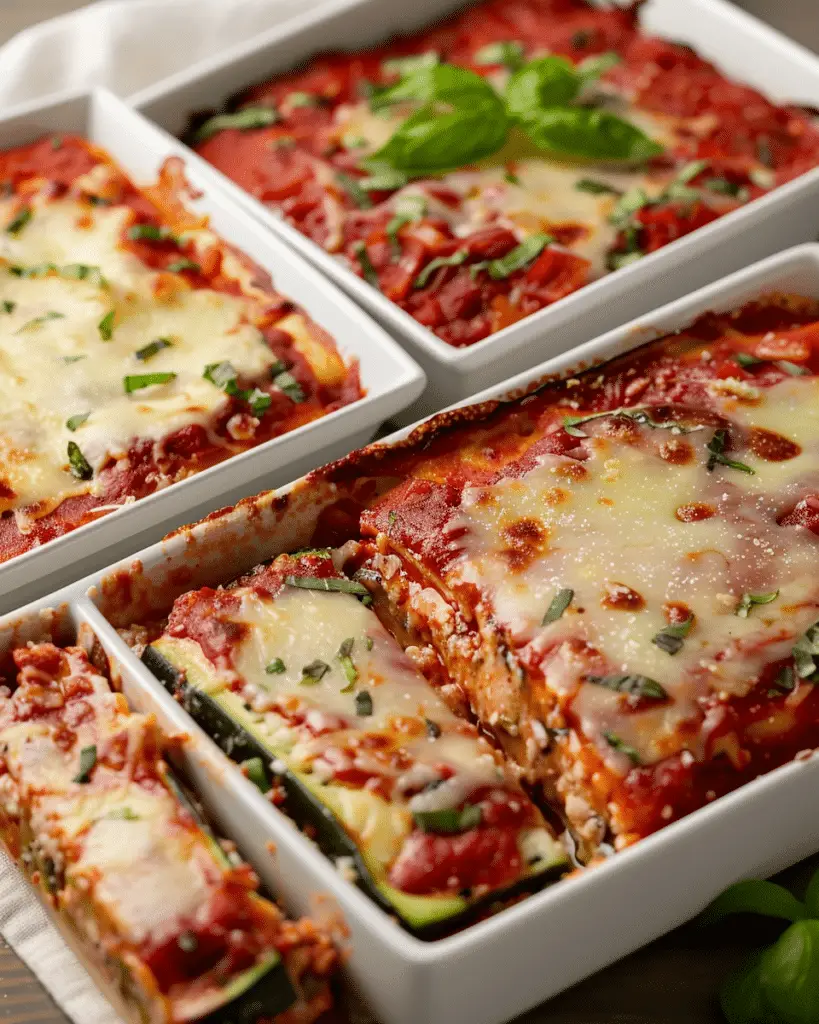 Zucchini Eggplant Lasagna