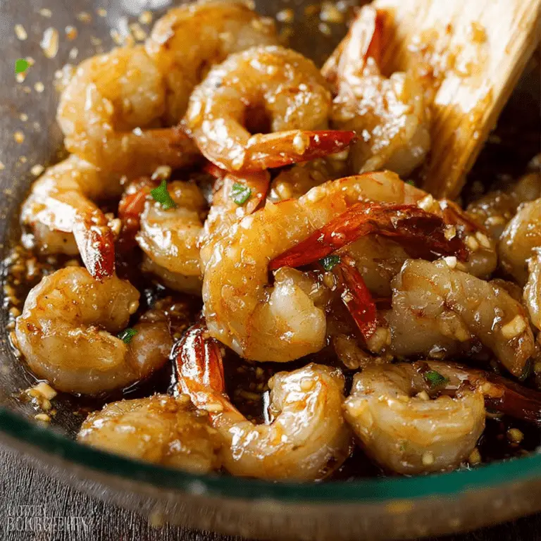 20 Minute Honey Garlic Shrimp