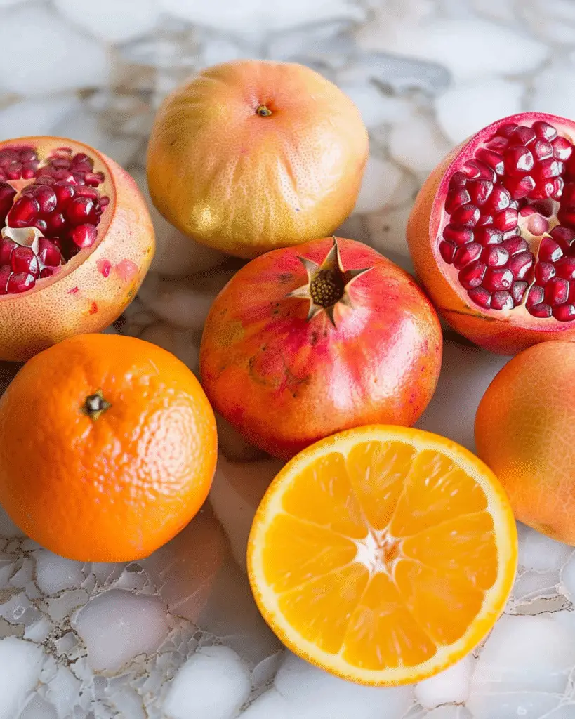 Citrus and Pomegranate Fruit Salad