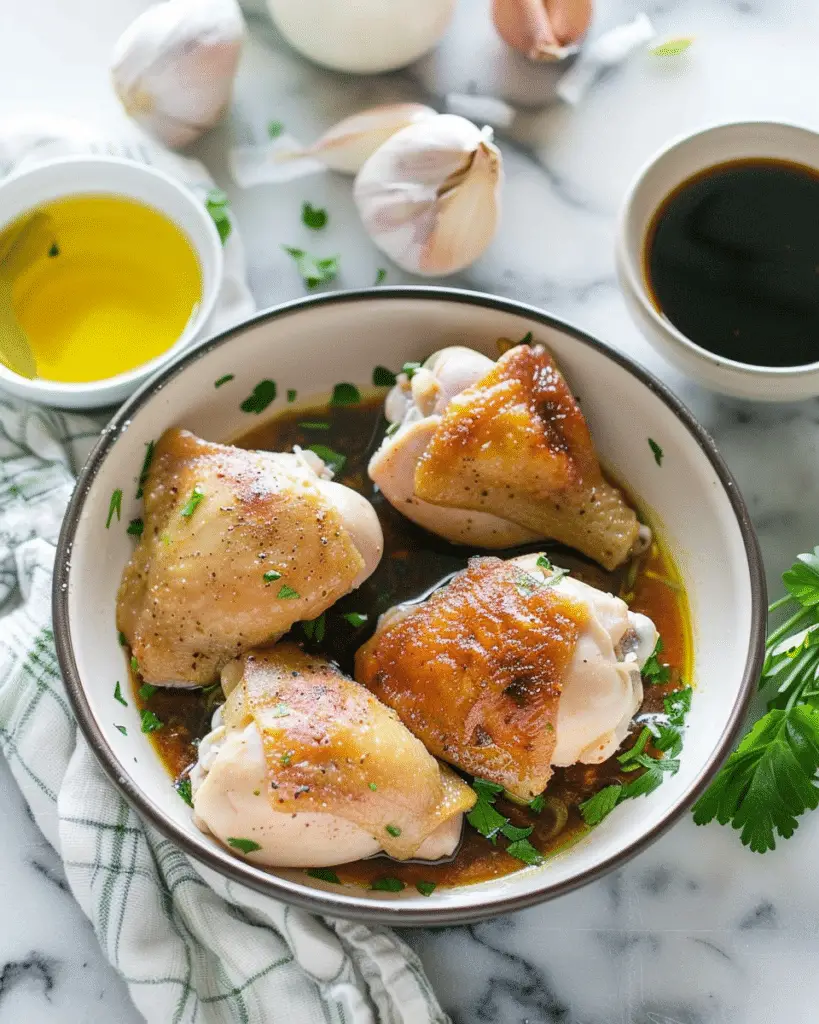Coconut Milk Chicken Thighs