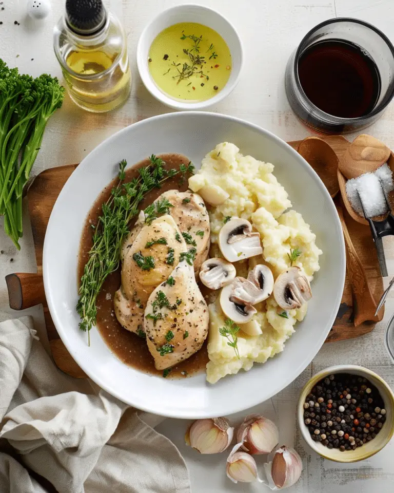 Easy Creamy Chicken Madeira