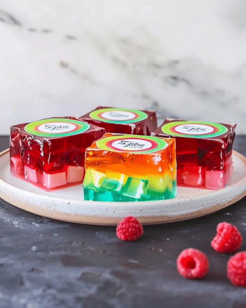 Rainbow Jello