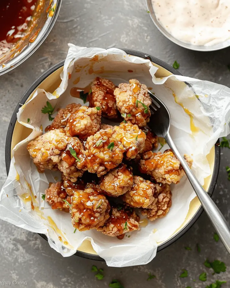 Baked Honey BBQ Chicken Bites