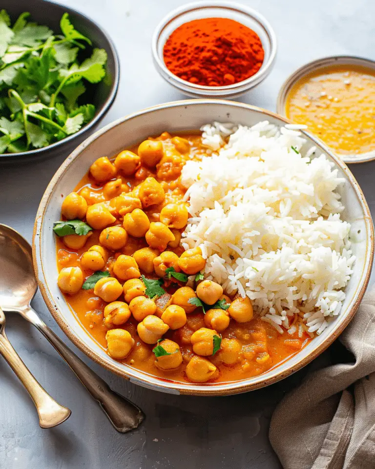 Easy Chickpea Curry