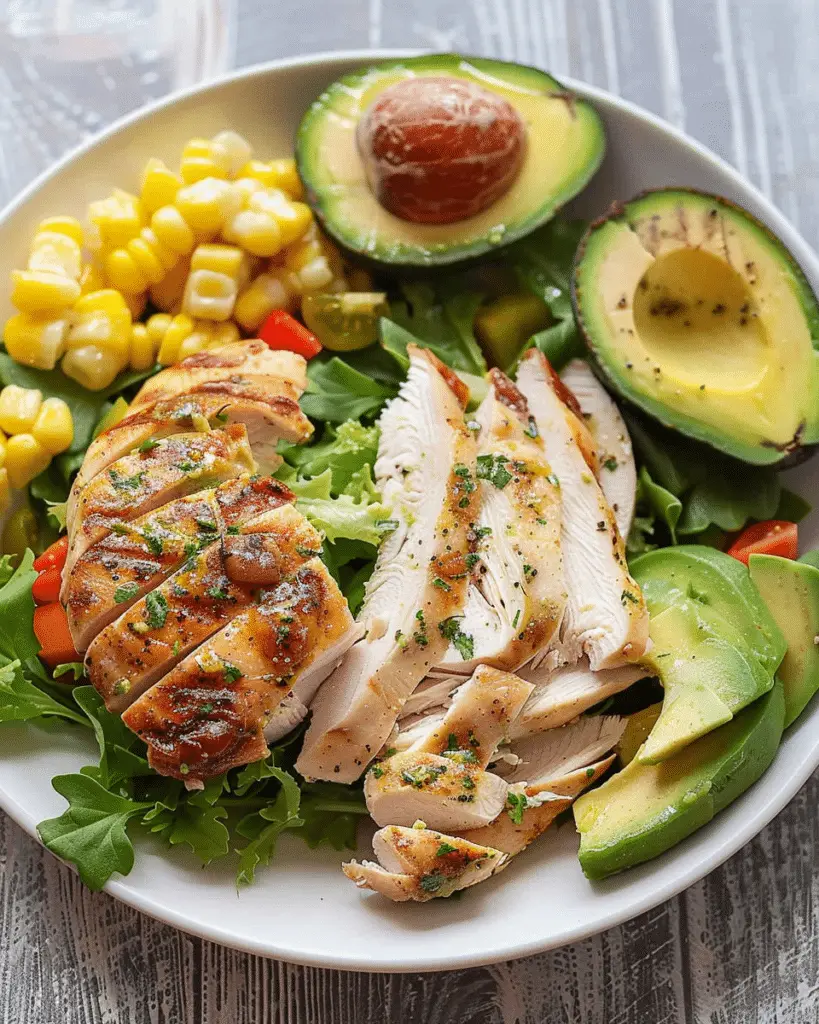Avocado Chicken Salad