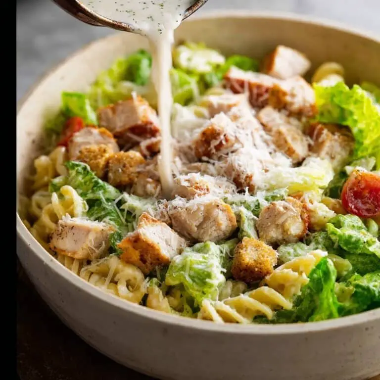 Chicken Caesar Pasta Salad recepe