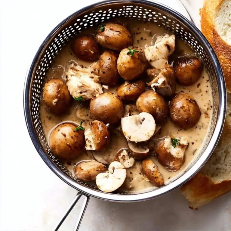 Creamy Chicken Marsala Soup