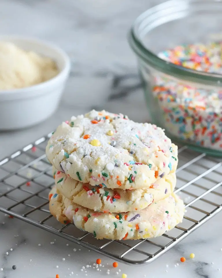 Funfetti Cake Mix Cookies