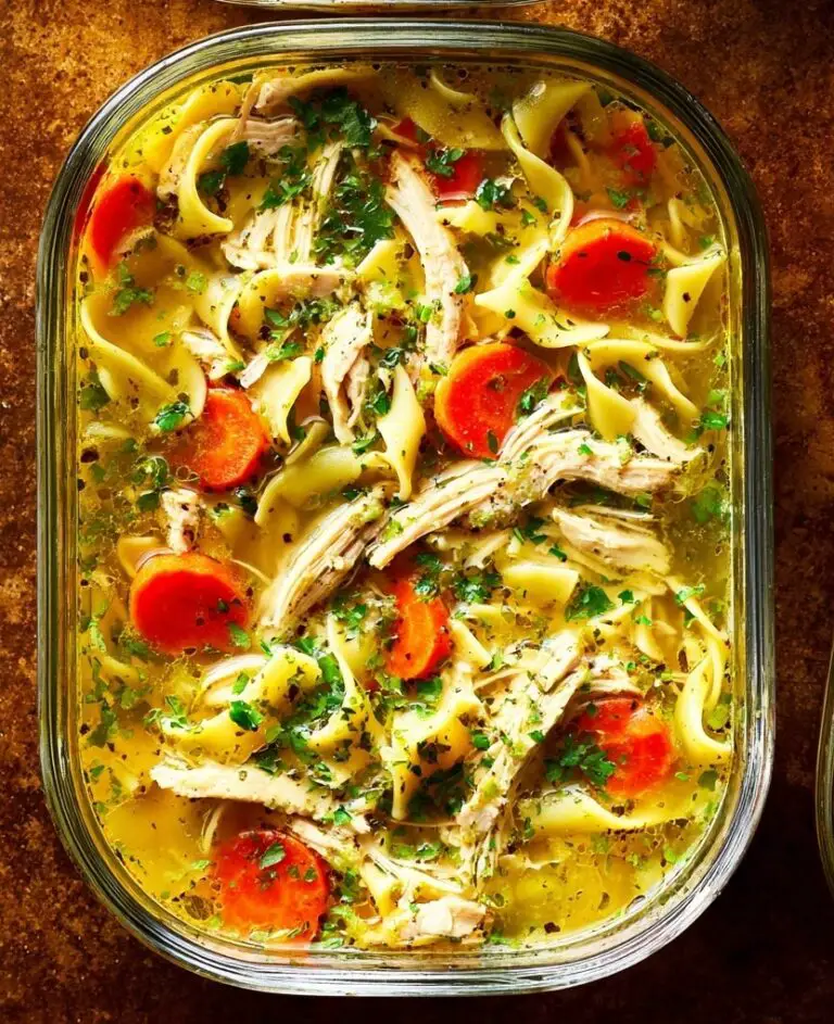 Herb-Loaded Chicken Noodle Soup