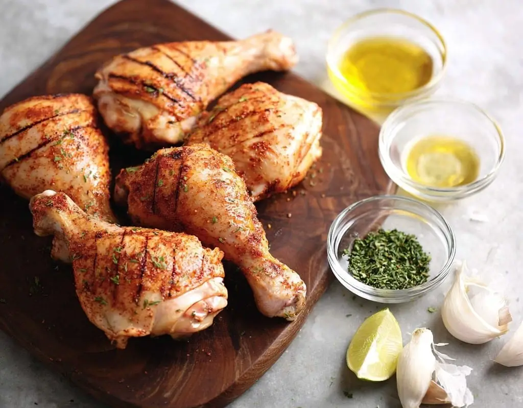 Grilled Chicken Drumsticks