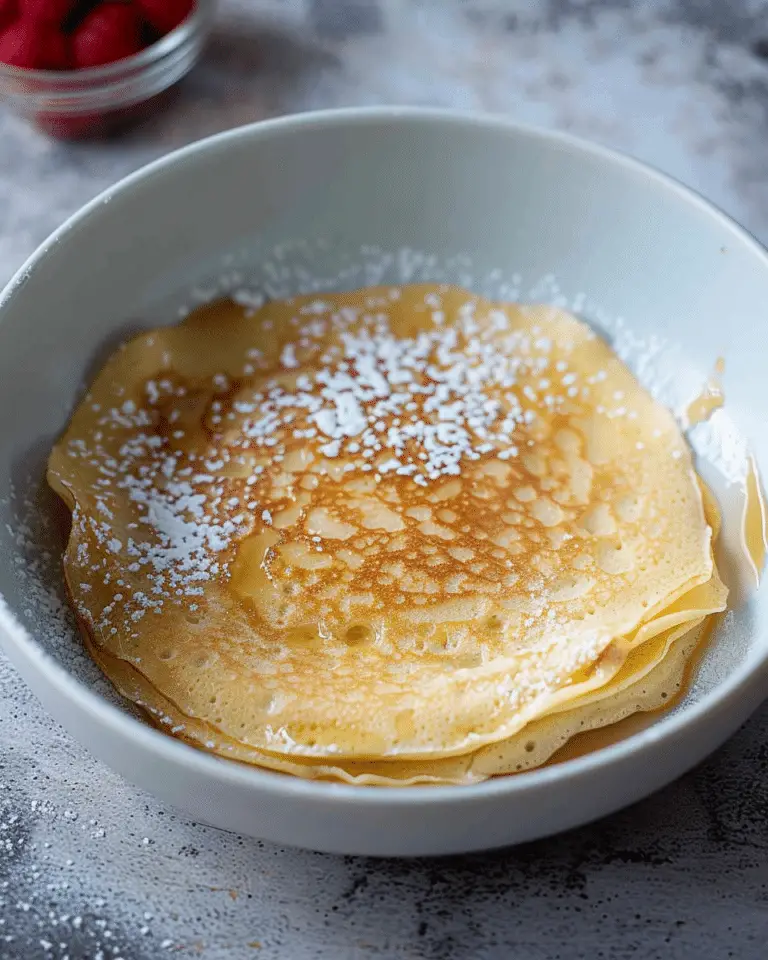 Swedish Pancakes