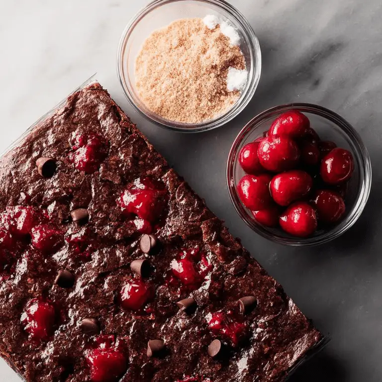 Chocolate Cherry Dump Cake