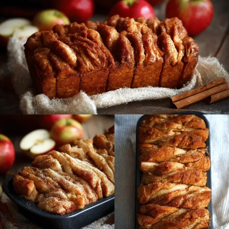 Gluten Free Apple Cinnamon Pull Apart Bread