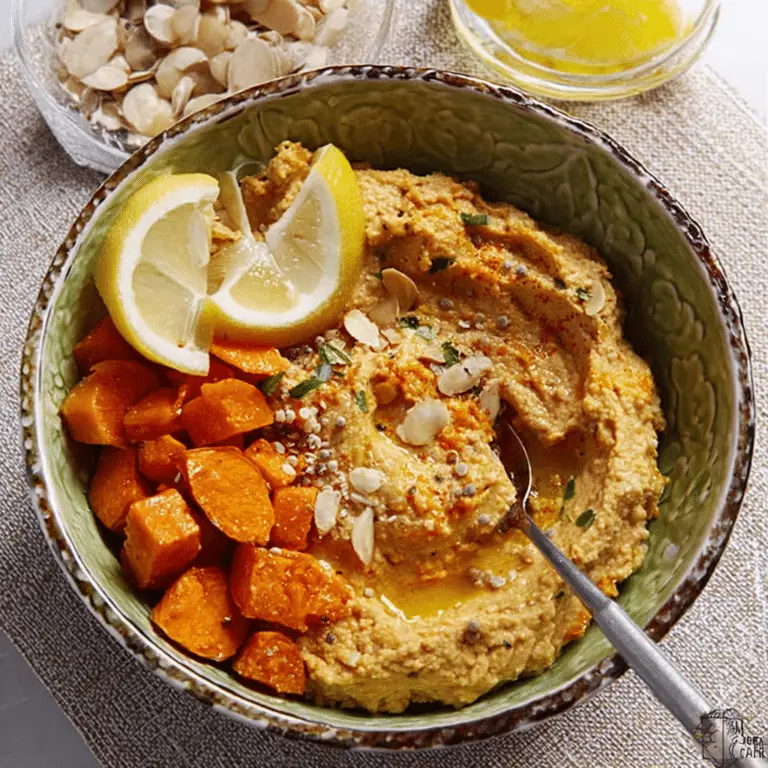 Sweet Potato and Lentil Hummus