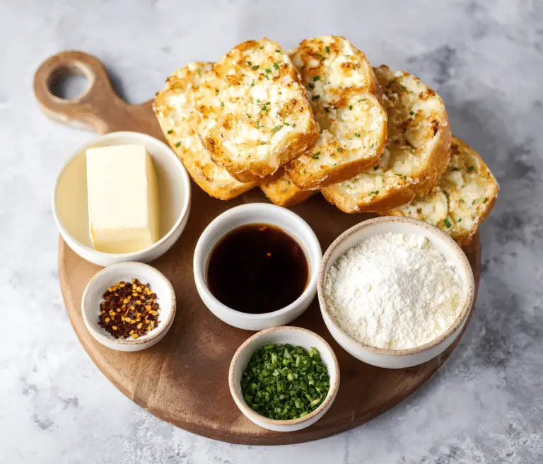 Korean Cream Cheese Garlic Bread