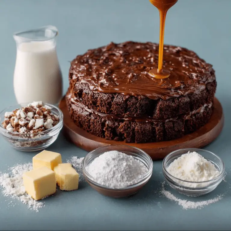 Mississippi Mud Cake