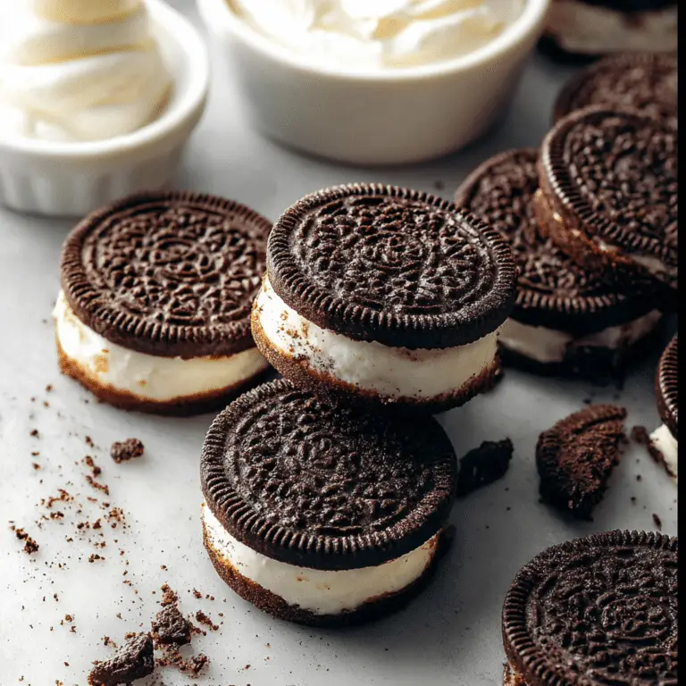 Mini Oreo Cheesecakes