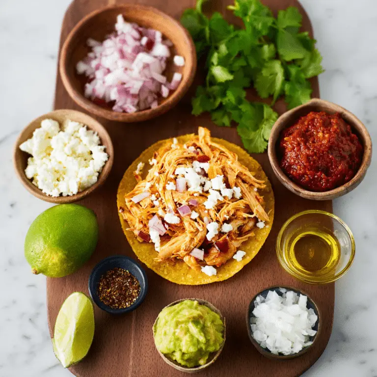 Chicken Tinga Tostadas
