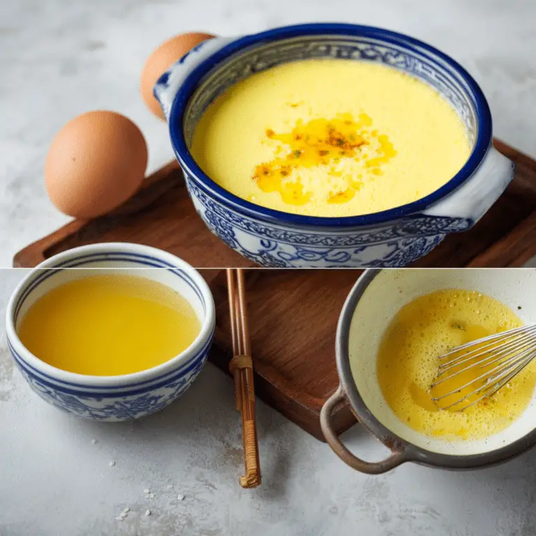 Chinese Steamed Eggs