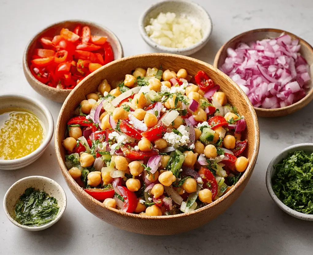 Mediterranean Chickpea Salad