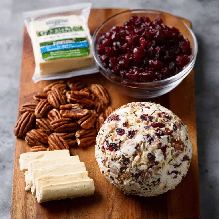 Cranberry Pecan Cheese Ball