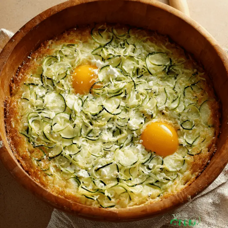 Quick and Easy Zucchini Feta Pie