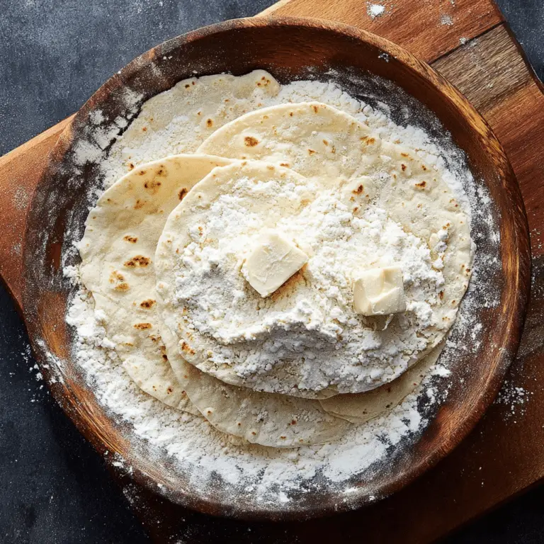 Sourdough Flour Tortillas