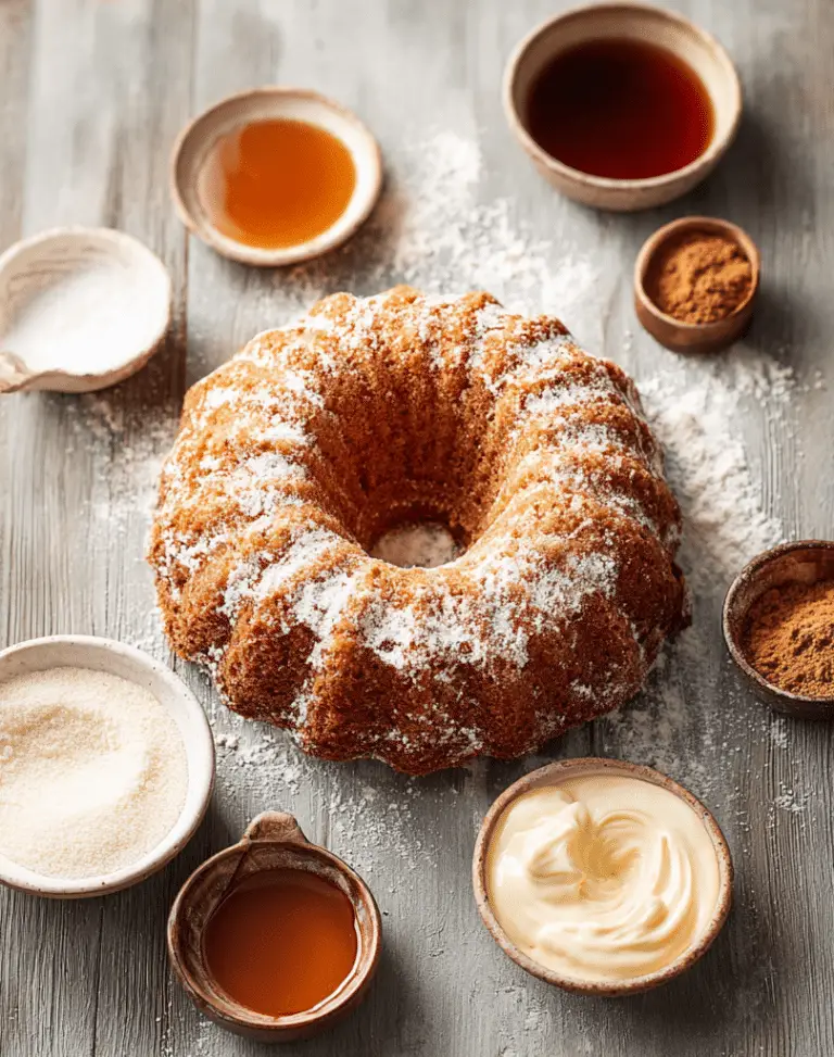 Apple Cider Donut Cake