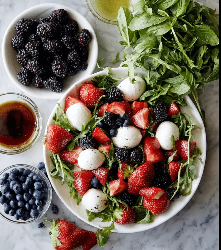 Berry Caprese Salad