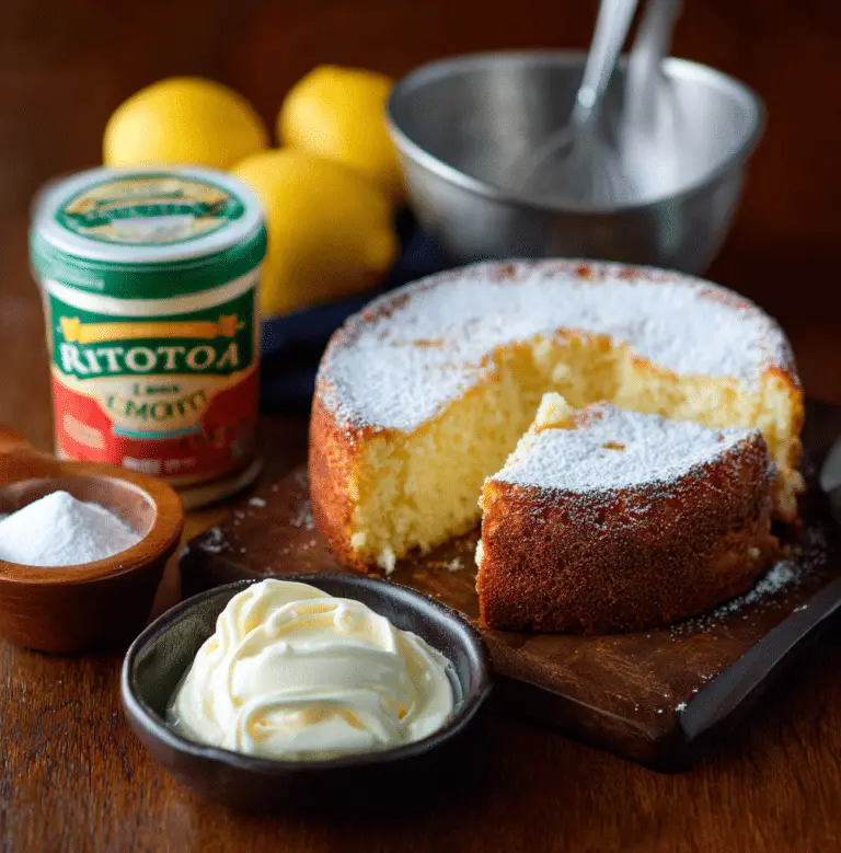 Lemon Ricotta Cake