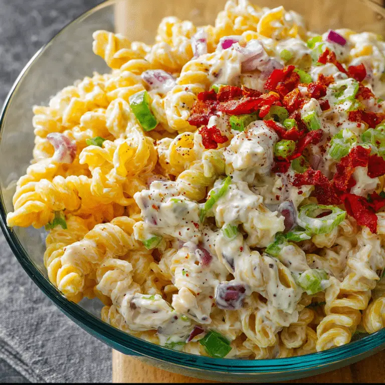 Cheddar & Sour Cream Pasta Salad