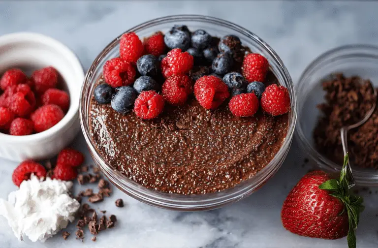 Chocolate Chia Pudding recepe