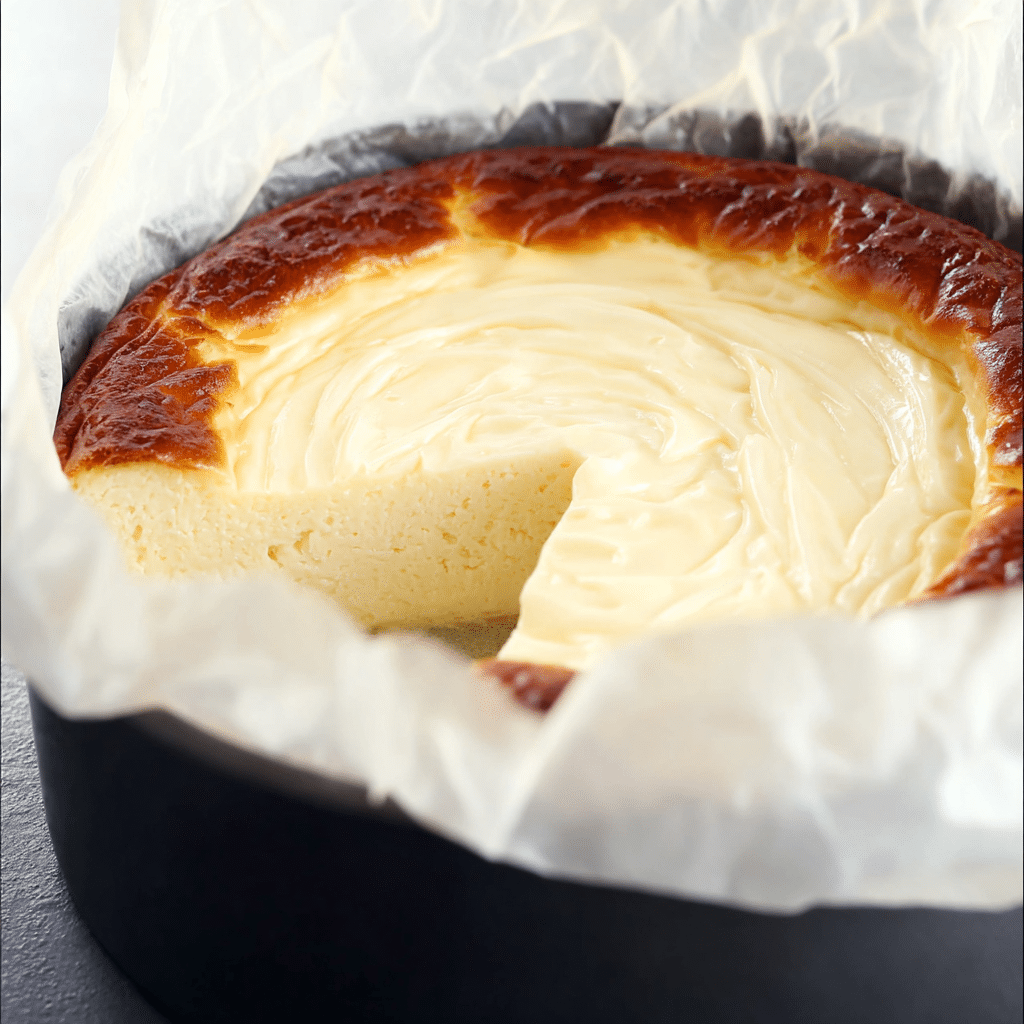 Basque Cheesecake (Tarta de Queso)