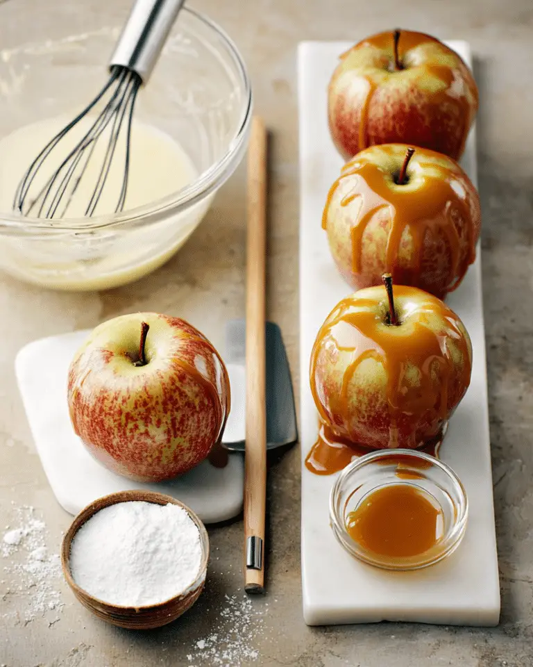 Easy Homemade Caramel Apples