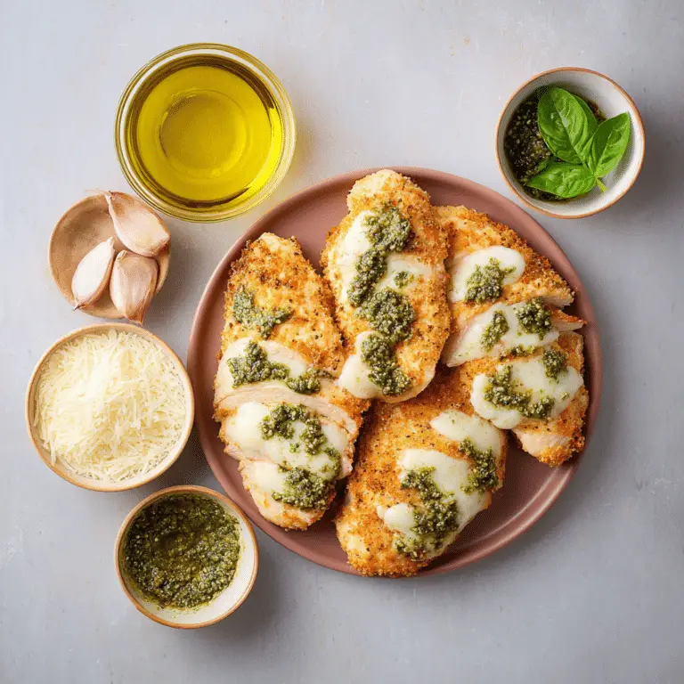 Pesto Chicken Parmesan